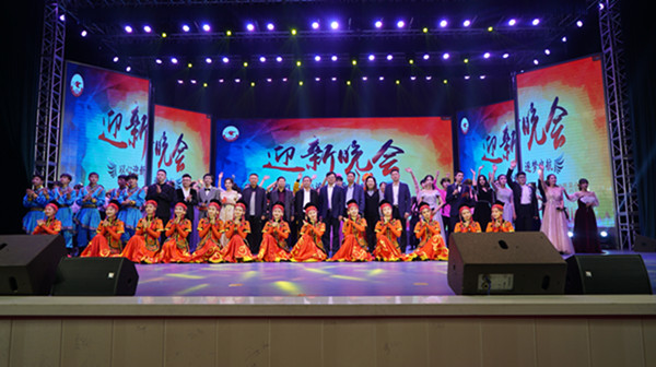 杏盛娱乐举行2020级迎新晚会
