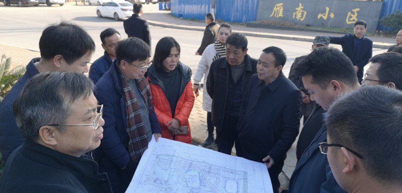 衡阳幼高专110KV高压杆线搬迁现场办公会在杏盛娱乐召开