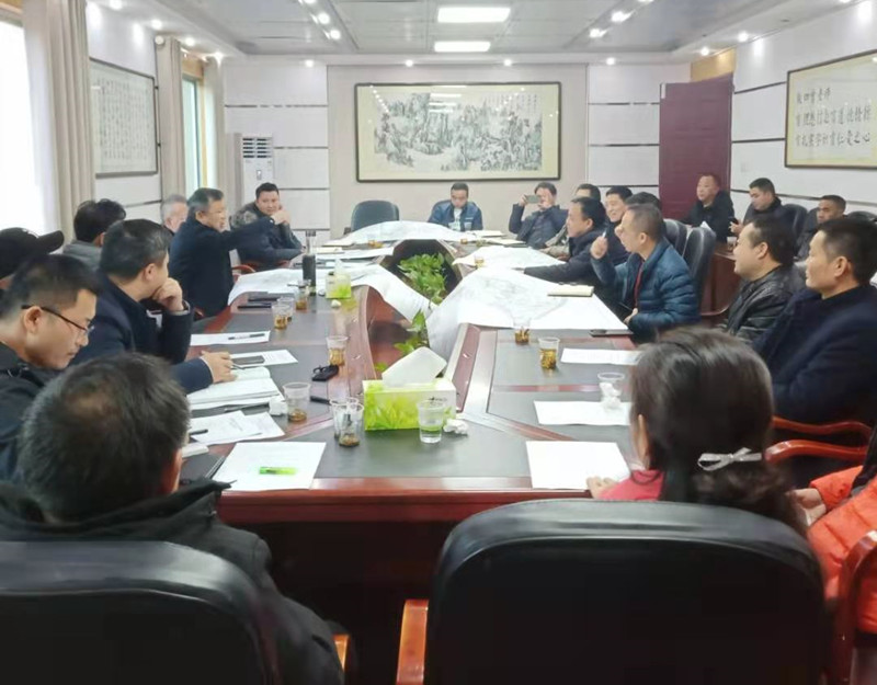 衡阳幼高专110KV高压杆线搬迁现场办公会在杏盛娱乐召开