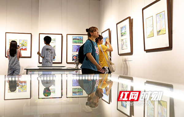 【红网】“艺心向党👩🏿，逐梦向上” 衡阳幼高专举办美术作品展