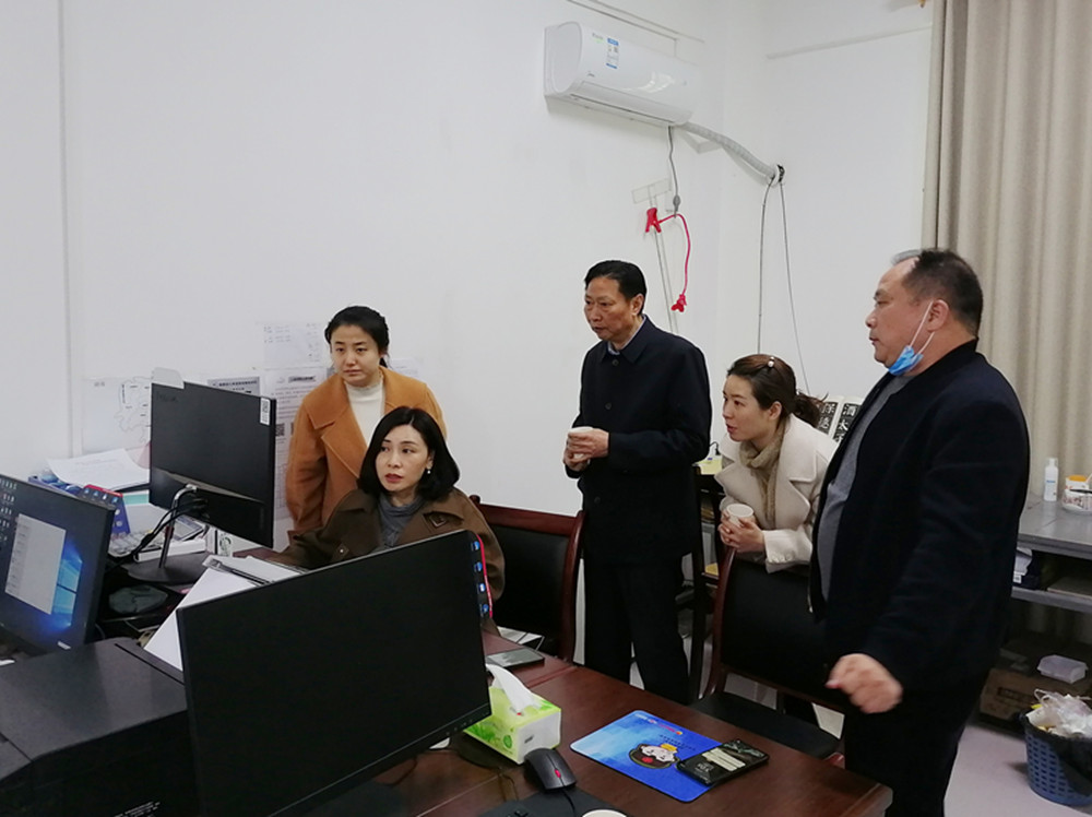 杏盛娱乐纪检部门现场督查单招工作