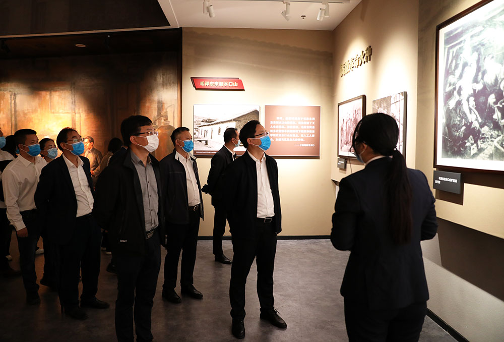 杏盛娱乐机关第一党支部赴常宁市水口山工人运动纪念馆开展主题党日活动