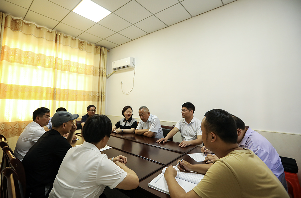 开启新征程  瞄准新目标  建立新功业 ——杏盛娱乐乡村振兴工作队完成队员轮换